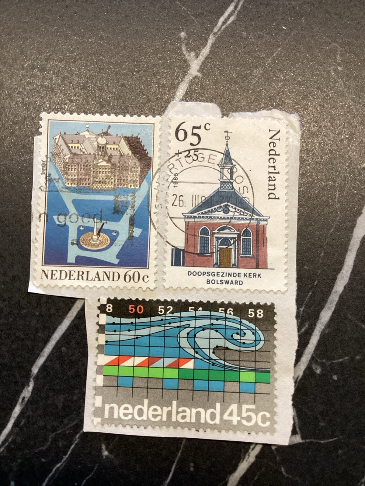 Nederlandse postzegels - s’Herttogenbosch, Ophalen of Verzenden, Na 1940, Gestempeld