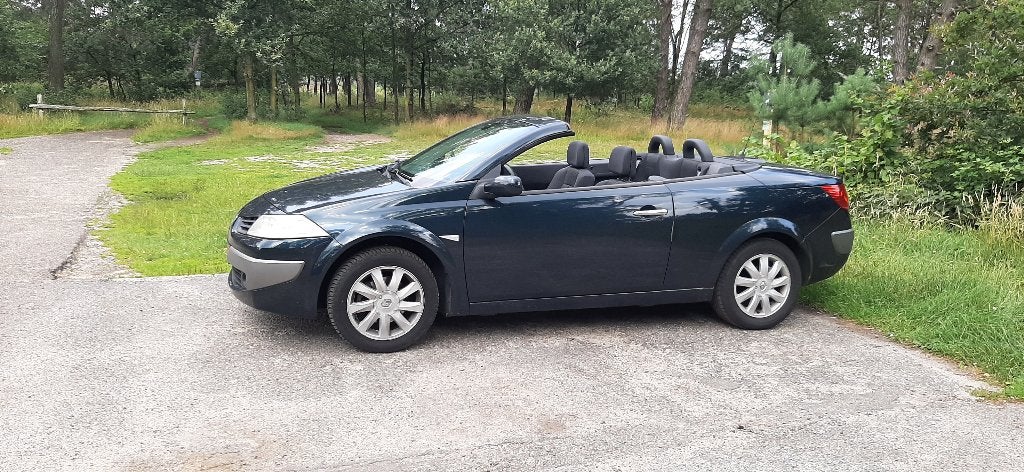 Renault Mégane 1.6 16V Cabriolet 2006 Groen, Auto's, Voorwielaandrijving, 1295 kg, 4 cilinders, Cabriolet