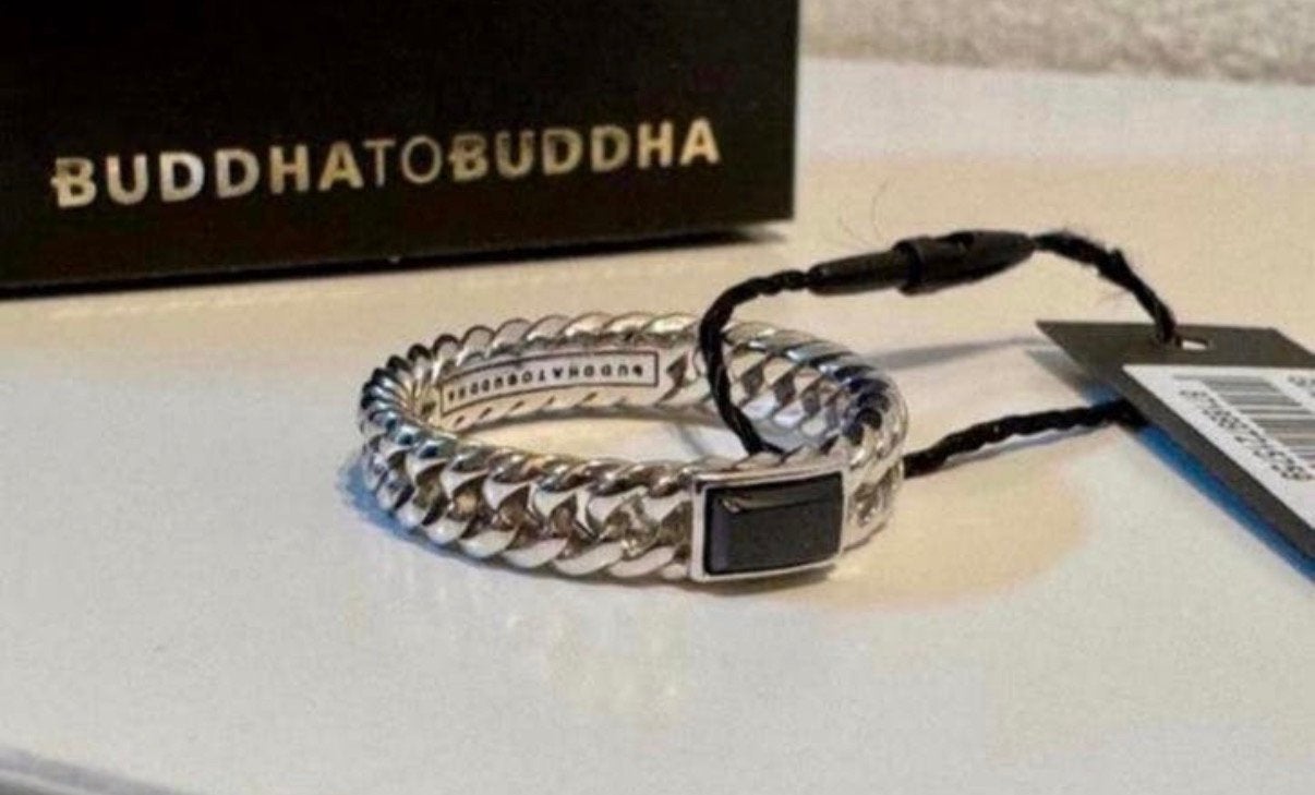Buddha to Buddha ring 14 karaat witgoud! maat 20,4mm UNIEK!!, Sieraden, Tassen en Uiterlijk, Ringen, 20 of groter, Nieuw, Ophalen of Verzenden