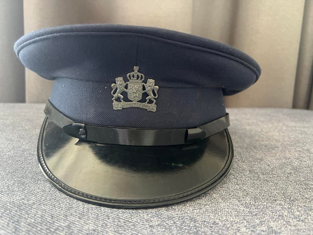 Nederlandse pet met rijkswapen, Ophalen of Verzenden, Landmacht, Nederland, Helm of Baret