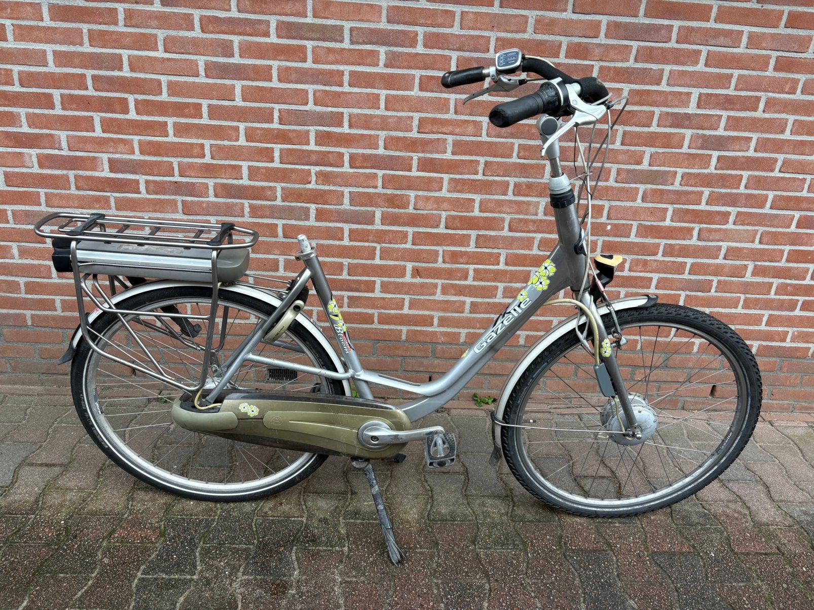 Gazelle Bloom elektrische fiets moederfiets 53cm opknapper, Fietsen en Brommers, Elektrische fietsen, 51 tot 55 cm, Ophalen, Gebruikt