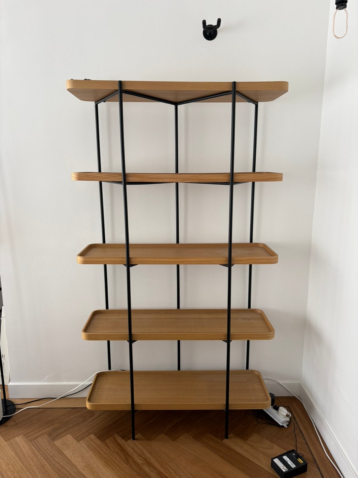 Wandkast - bamboe, Ophalen, Zo goed als nieuw, Minder dan 150 cm, 150 tot 200 cm
