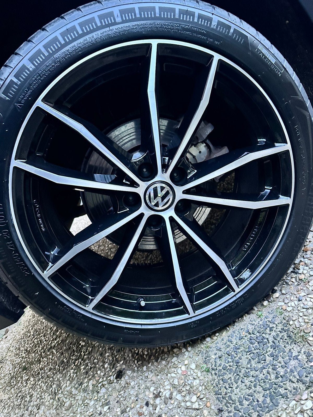 VW Tiguan Pretoria 20inch 5x112 9J et38  Ehybrid, Ophalen, 255 mm, Banden en Velgen, Nieuw