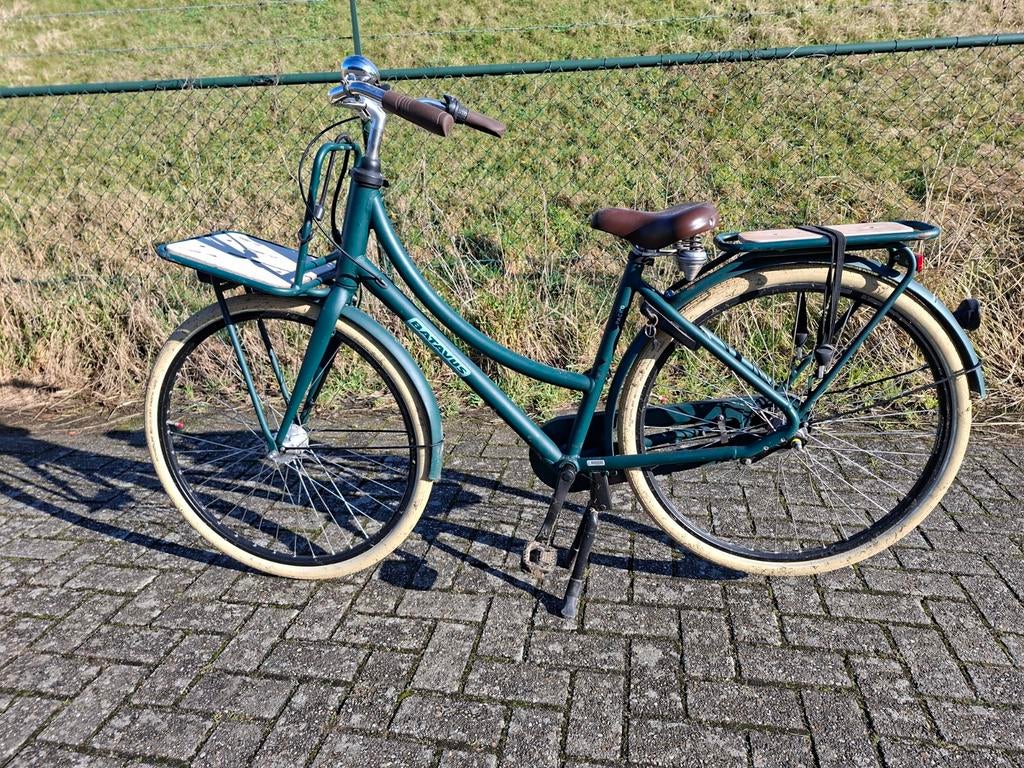 Batavus Pack-3 DR3 Transportfiets - Sacramento Mat 49cm, Ophalen, Gebruikt, Velgrem, 47 tot 50 cm