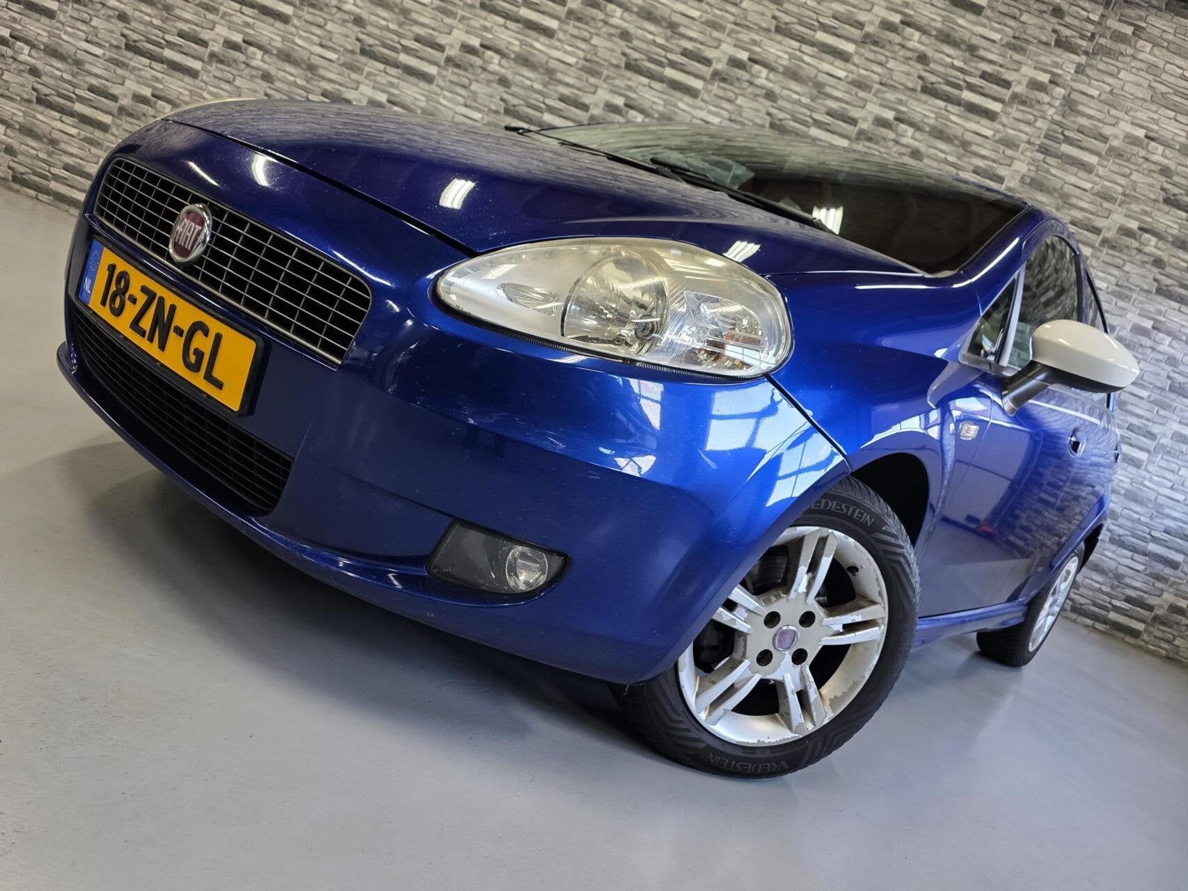 Sportieve Fiat Grande Punto 1.4 GP *NL auto*Airco*NAP*!, Auto's, Voorwielaandrijving, 4 cilinders, Grande Punto, Origineel Nederlands