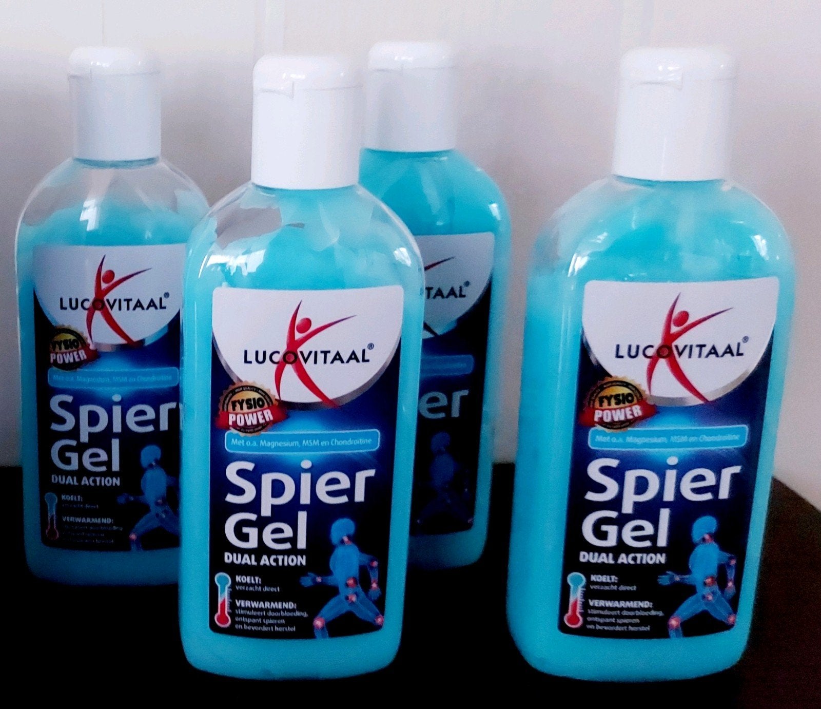 4x Spiergel Lucovitaal met Magnesium MSM Chondroïtine, Ophalen, Nieuw, Lichaamsverzorging