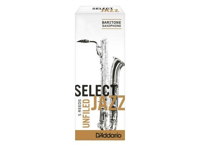 Rieten Select Rico Jazz Unfiled voor Bariton Sax Sterke 3S, -, -, Saxofoon, Nieuw