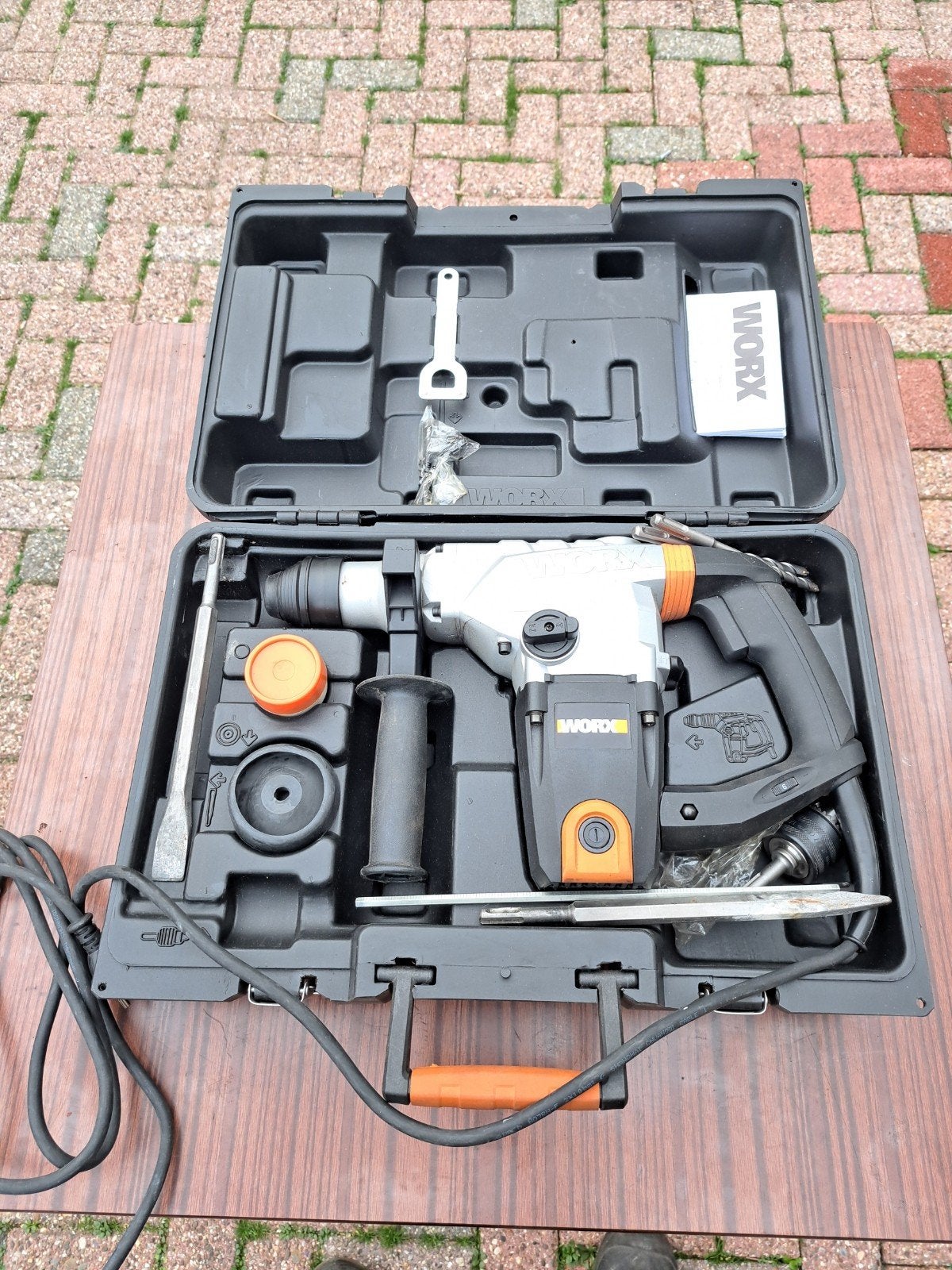 Worx Klopboormachine - Krachtig en Compleet, Doe-het-zelf en Verbouw, 600 watt of meer, Boor- en/of Breekhamer, Ophalen of Verzenden