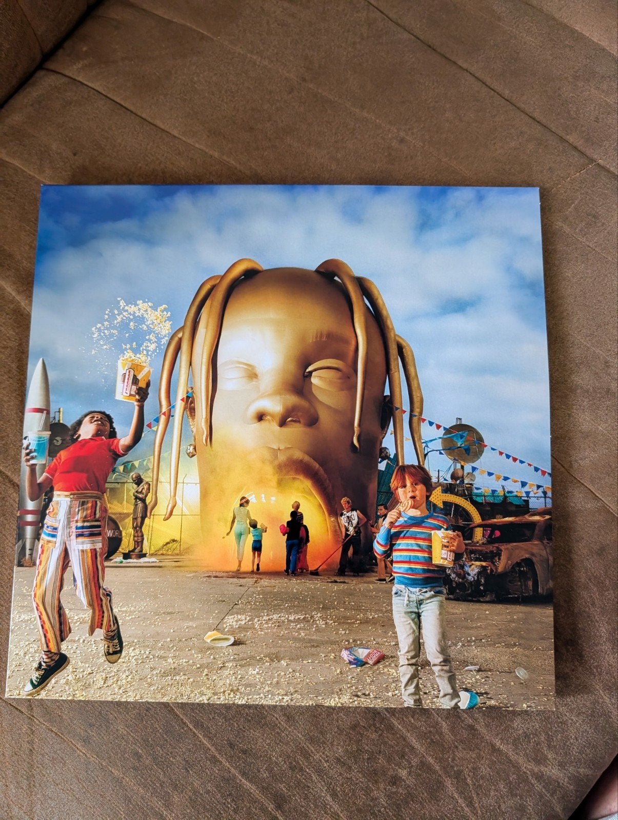 Travis Scott - Astroworld LP (Zo goed als nieuw), Pop, Ophalen of Verzenden, 12 inch, Dubbel-LP