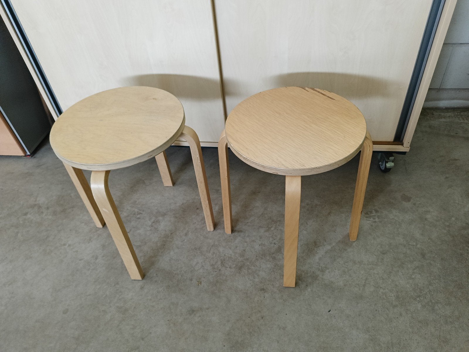 2x Ikea Frosta krukjes - gebruikt, Ophalen, Gebruikt, Hout