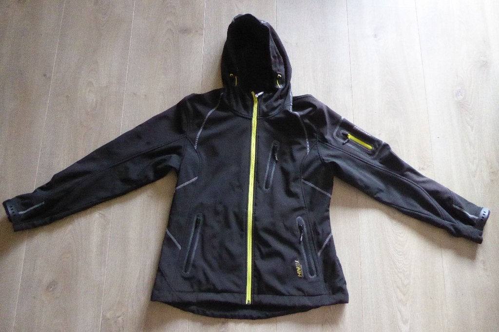 Human Nature Innovation softshell jas dames maat  M/L herfst, Kleding | Dames, Maat 38/40 (M), Zwart, Ophalen of Verzenden, Zo goed als nieuw
