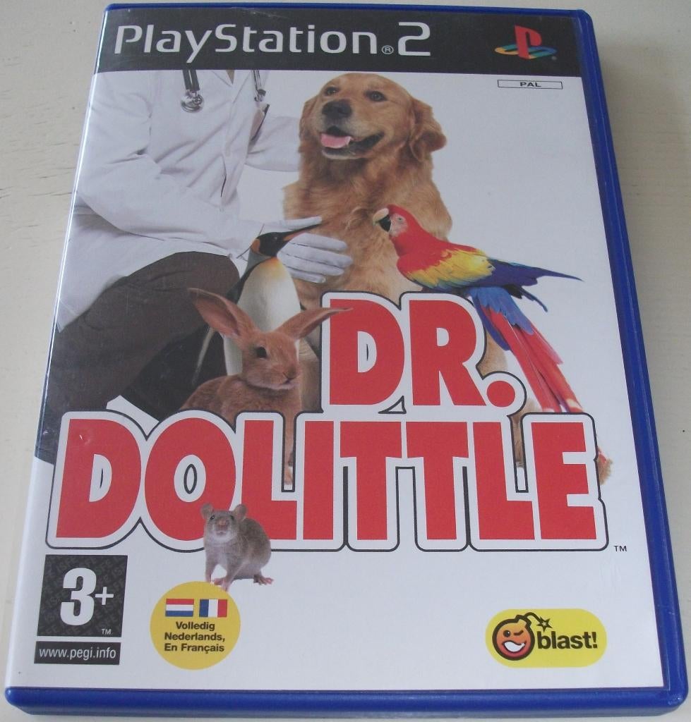 PS2 Game *** DR. DOLITTLE ***, Alle leeftijden, Ophalen of Verzenden, Zo goed als nieuw