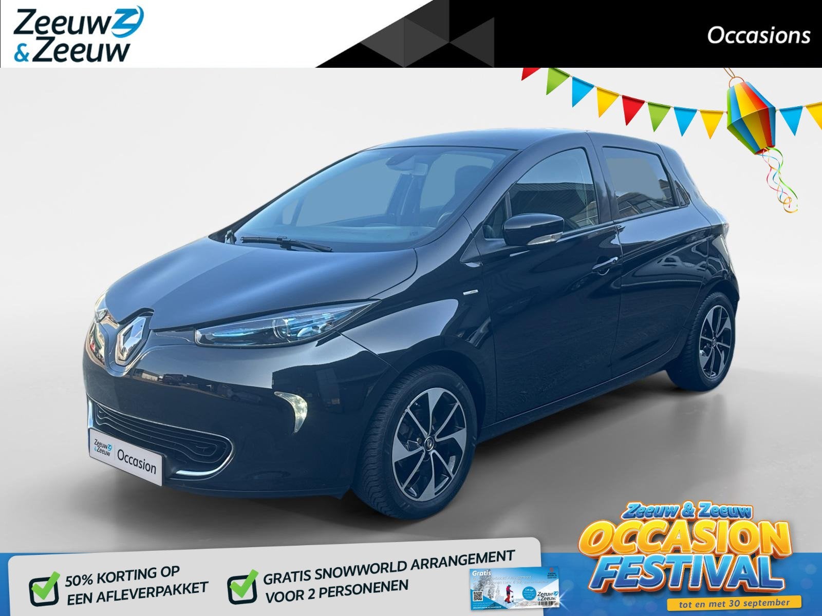 Renault ZOE R110 Iconic 41 kWh | AIRCO WERKT NIET ! | KOOP A, Auto's, 12 maanden, Automatische klimaatregeling, Gebruikt, 41 kWh
