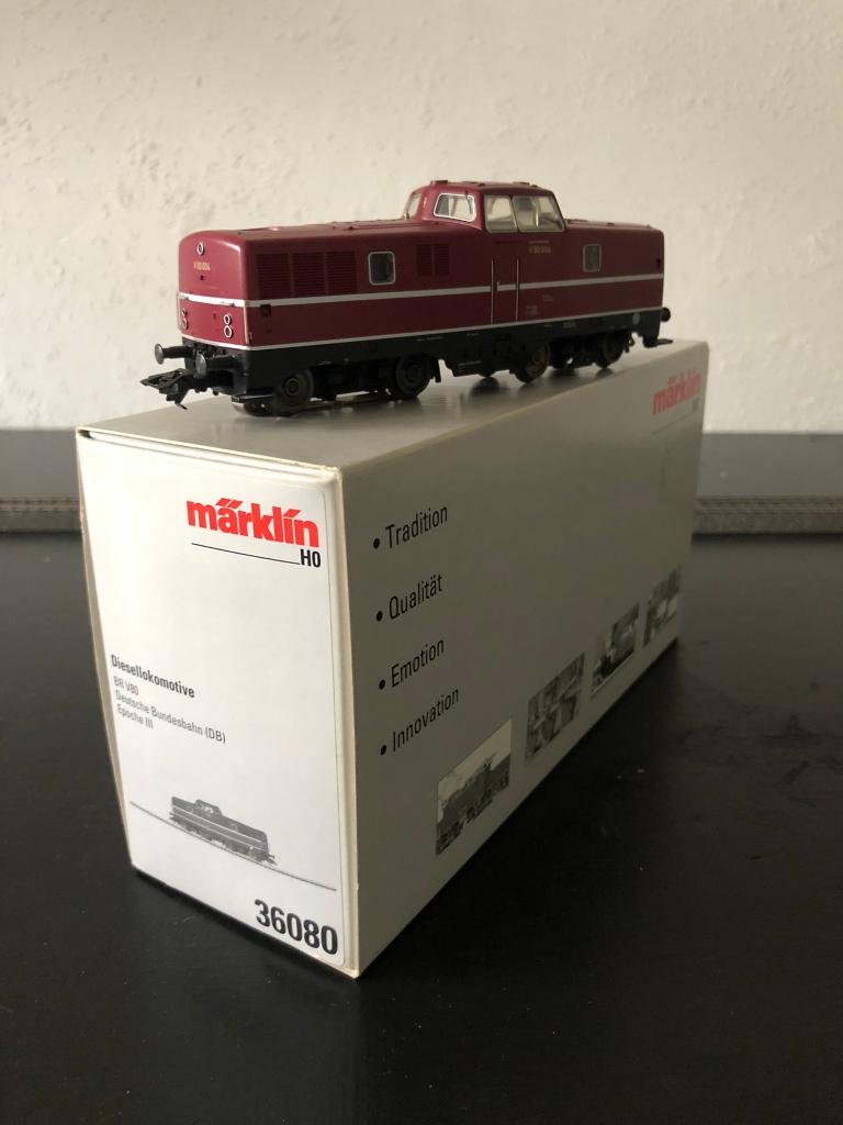 Märklin diesel locomotief 3072, Locomotief, Gelijkstroom of Wisselstroom, Ophalen of Verzenden, Zo goed als nieuw