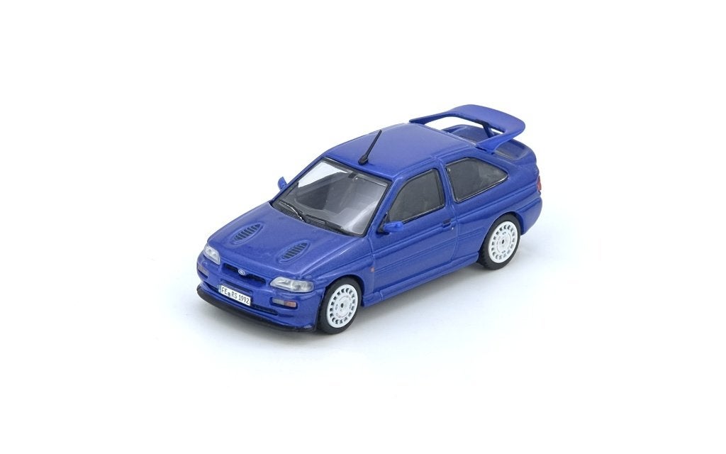 Ford Escort RS Cosworth blauw 1:64 Inno In135, Verzenden, Nieuw, Auto