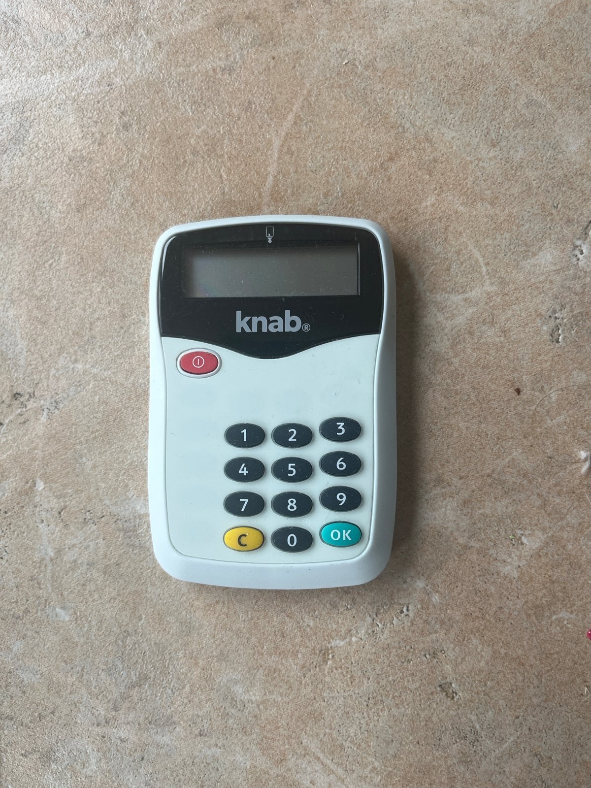 Knab card reader, Ophalen, Zo goed als nieuw
