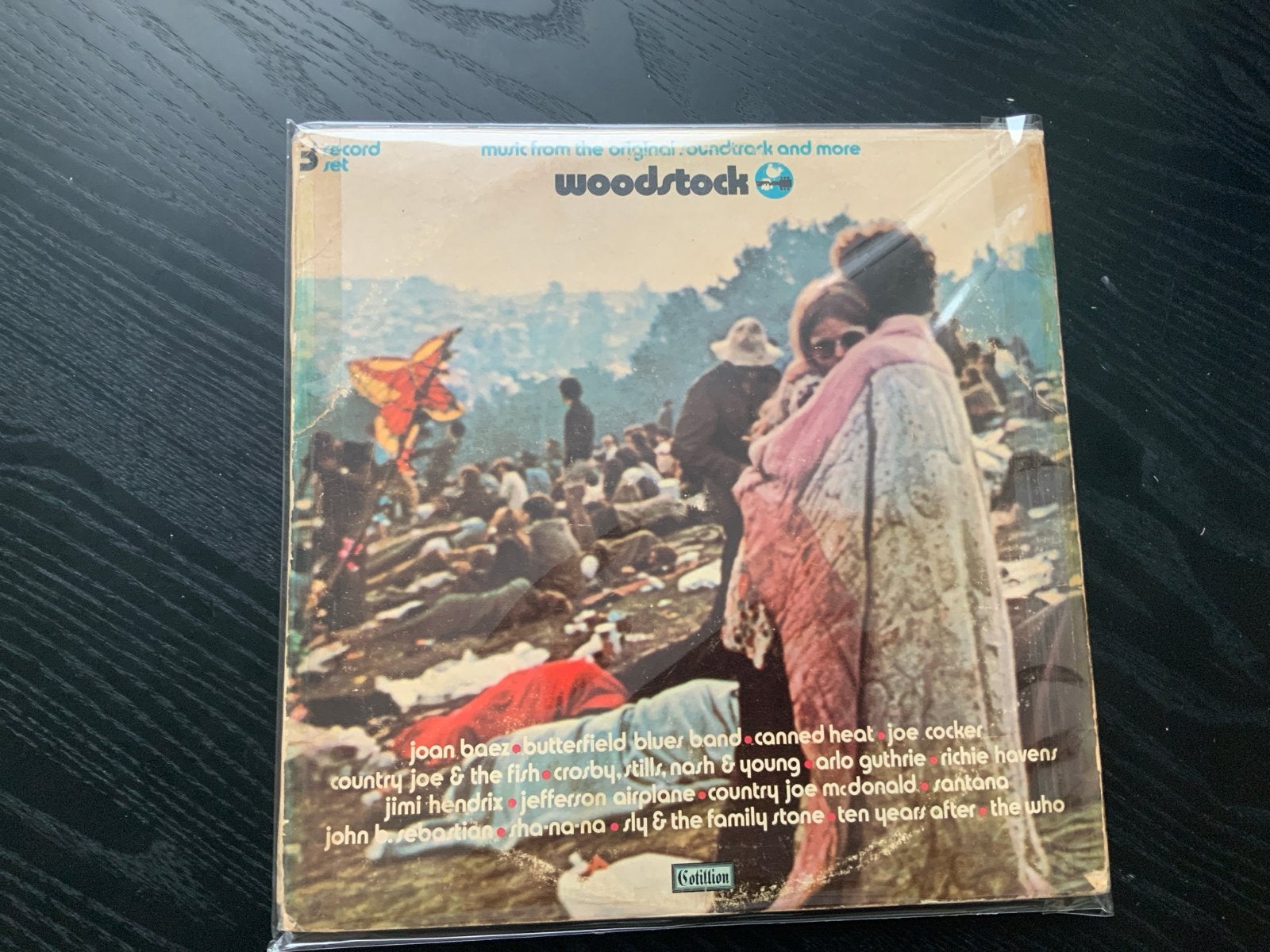 Woodstock Soundtrack - Originele LP (3 platen), Cd's en Dvd's, Vinyl | Rock, Gebruikt, Ophalen of Verzenden, 12 inch, 1960 - 1969