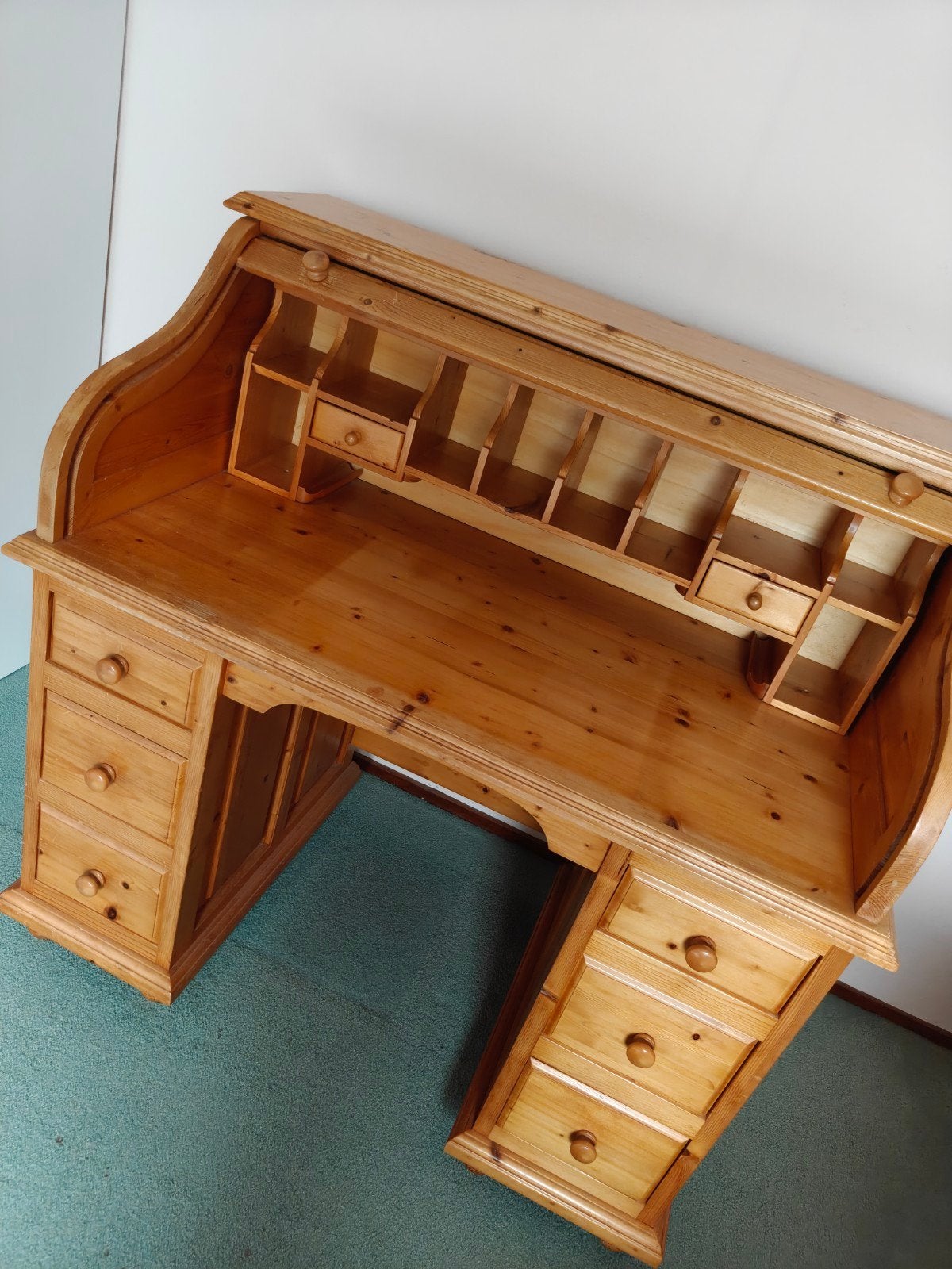 Grenen secretaire / bureau, Ophalen, Gebruikt