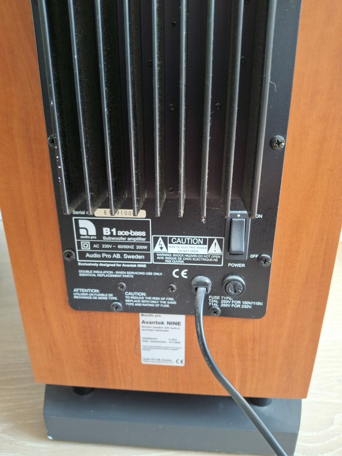 Audio Pro Avantek Nine Vloerstaande Luidsprekers, Ophalen of Verzenden, Zo goed als nieuw, Overige merken