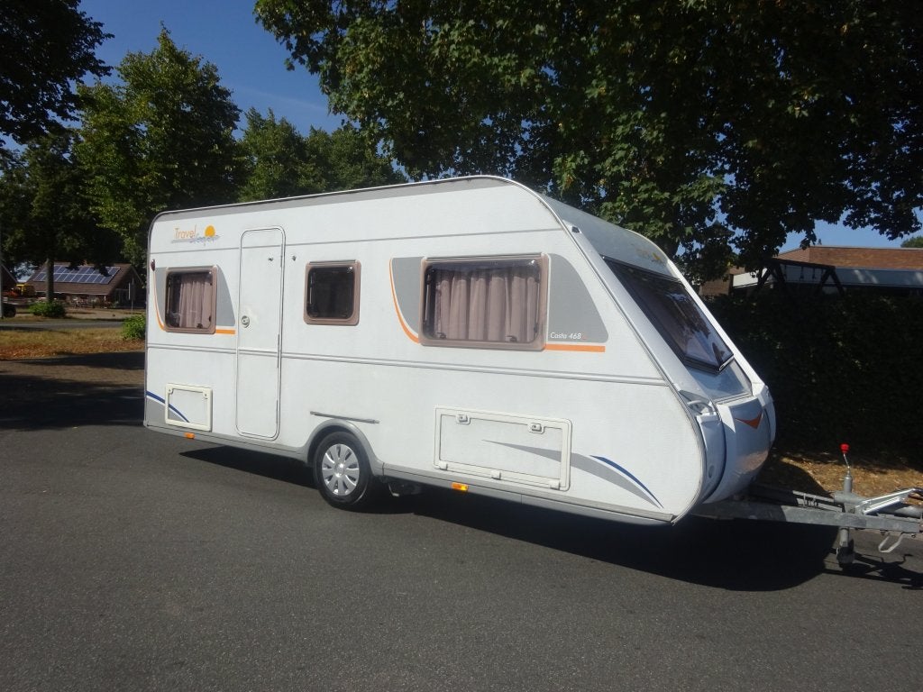 Dethleffs Travel met Mover #LICHTGEWICHT#, Caravans en Kamperen, Rondzit, Bedrijf, 750 - 1000 kg, Overige typen