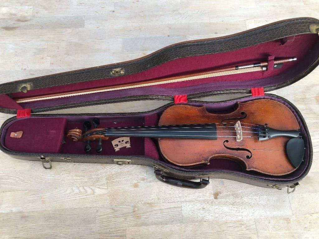 Viool (Duitse 4/4 viool ), Gebruikt, Viool, Ophalen of Verzenden, 4/4-viool