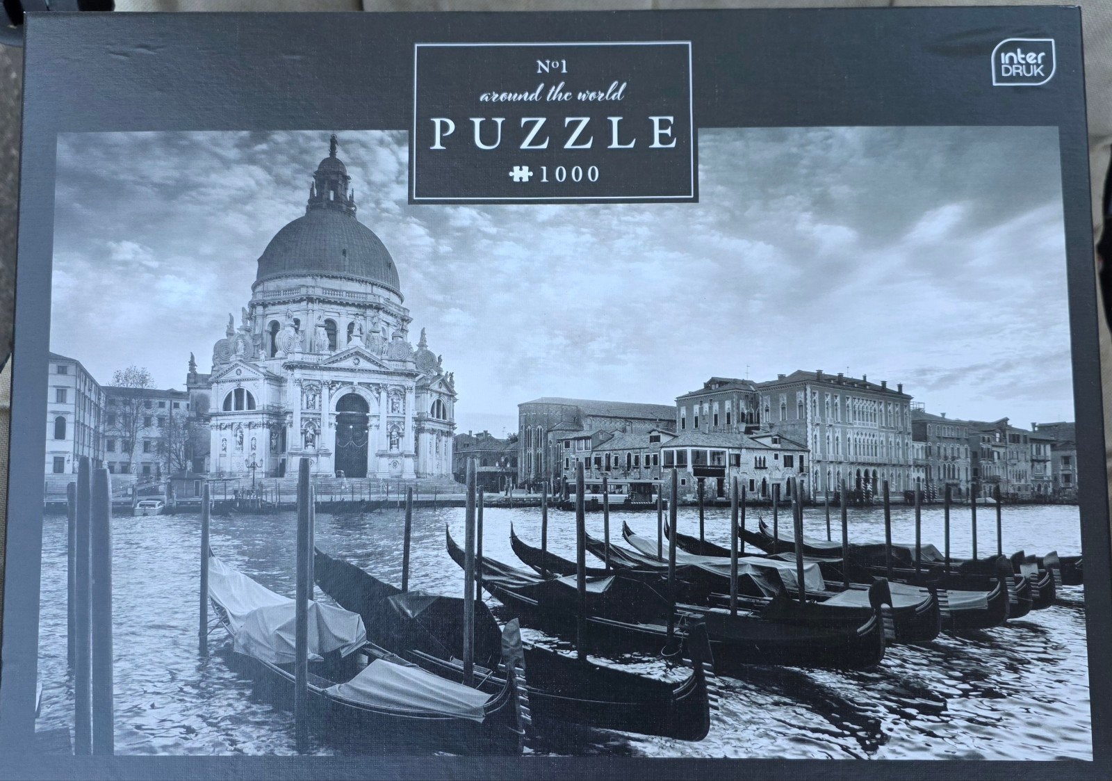 Puzzel Venetië 1000 stukjes - Interdruk Around the World, Ophalen of Verzenden, 500 t/m 1500 stukjes, Zo goed als nieuw