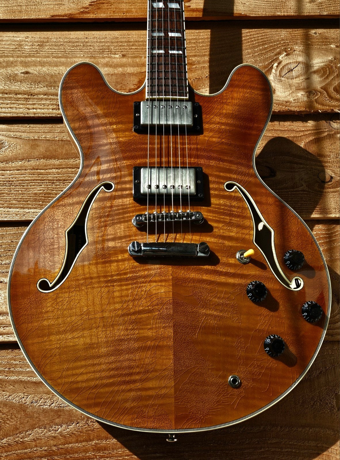 Stanford Crossroad Thinline 35 AV met Gibson Classic 57s, Muziek en Instrumenten, Ophalen, Gibson