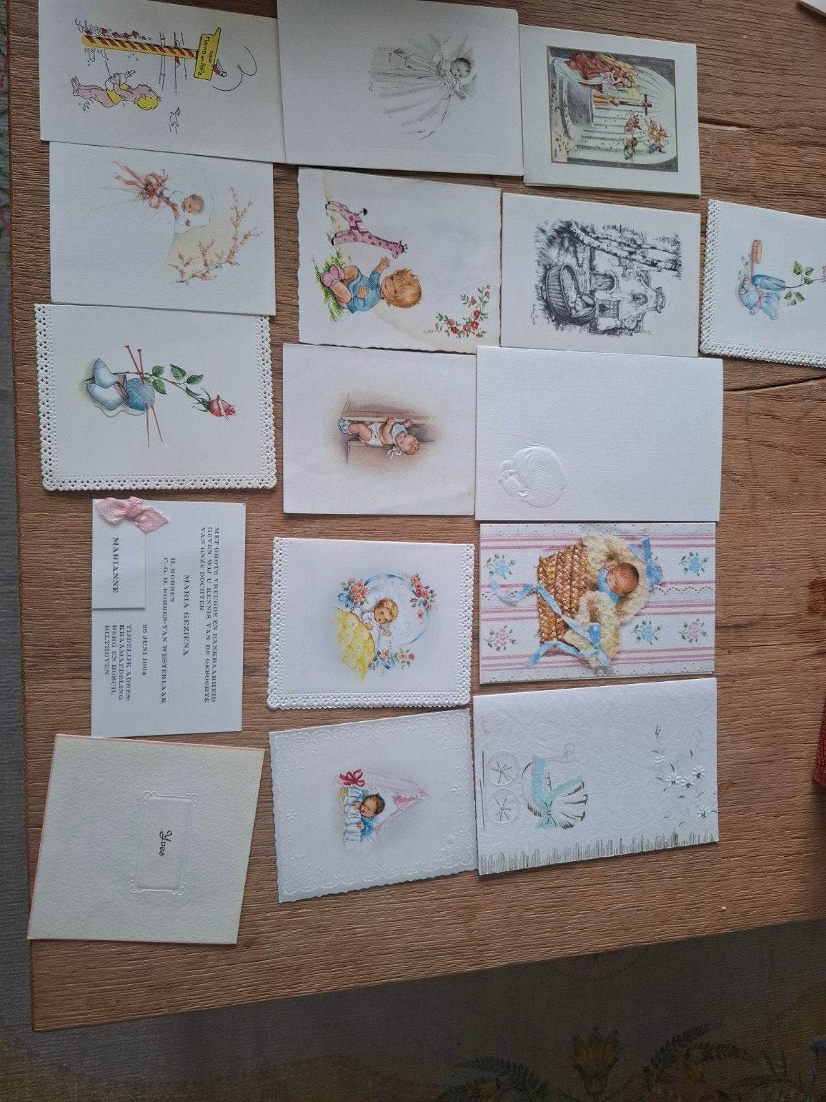 geboortekaartjes jaren 60, Ophalen of Verzenden, Voor 1970