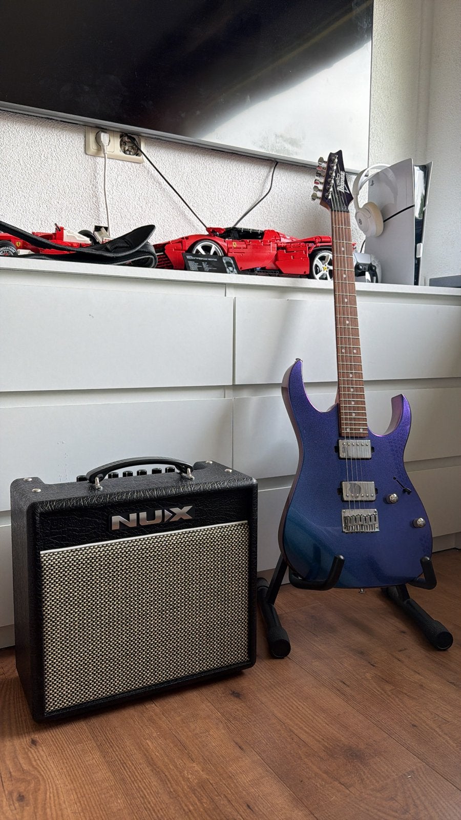 Ibanez GRG121SP GIO Series met Nux Mighty 20 MKII, Muziek en Instrumenten, Ibanez, Nieuw, Met versterker, Ophalen of Verzenden