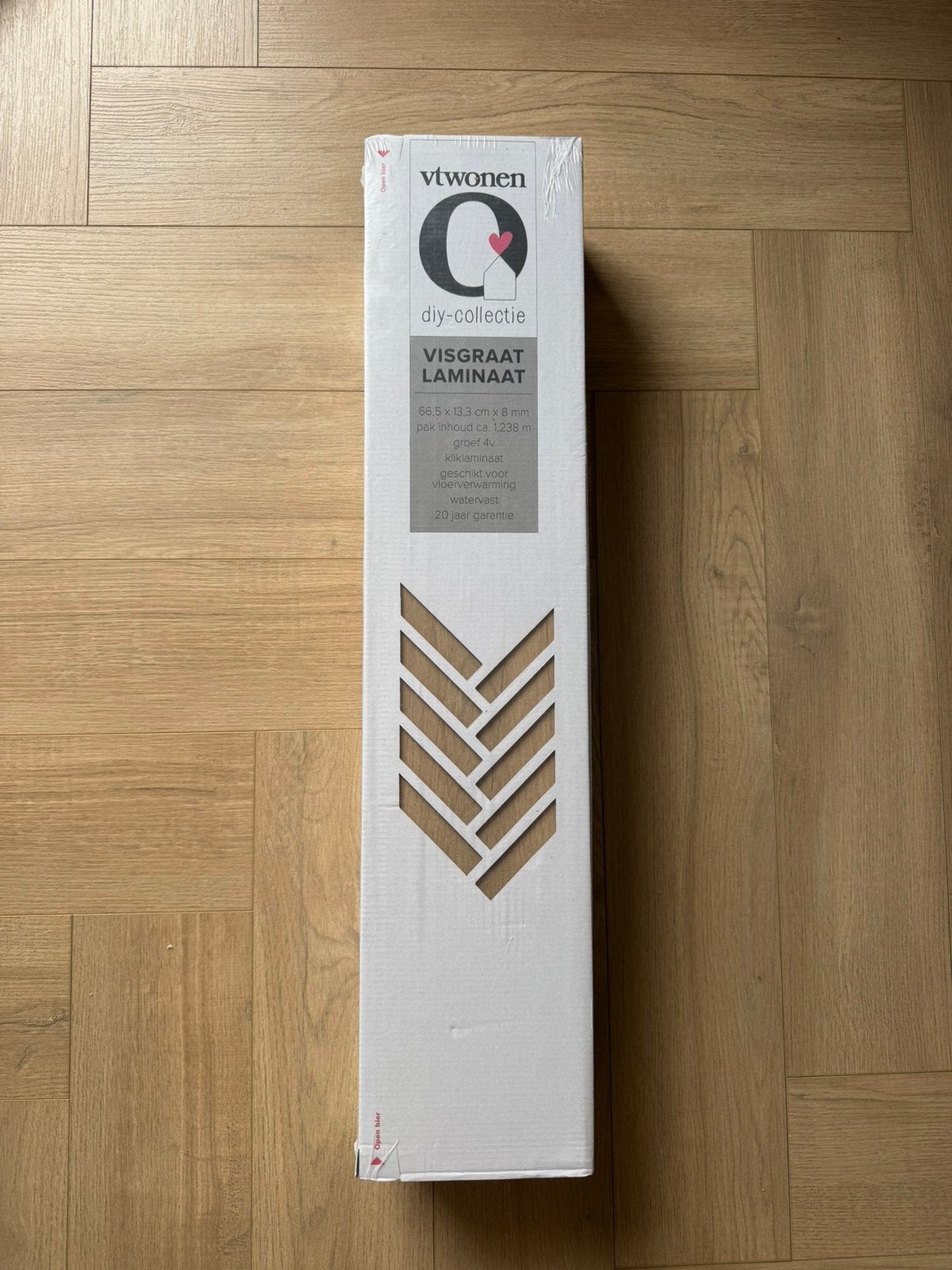 Vt Wonen Laminaat Visgraat, Ophalen, 50 tot 150 cm, Nieuw, 5 tot 10 m²