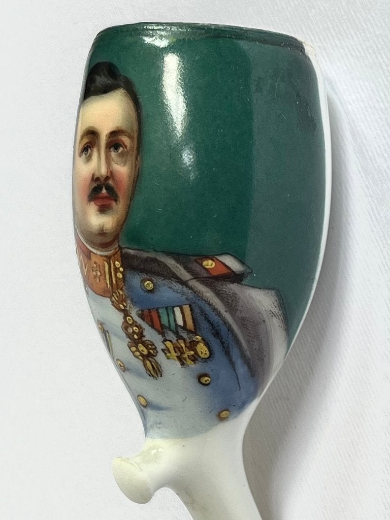 WWI WO1 Stummel Karl I Österreich-Ungarn 1916-1918 Pijpenkop, Ophalen of Verzenden, Landmacht, Overige gebieden, Kunstobject