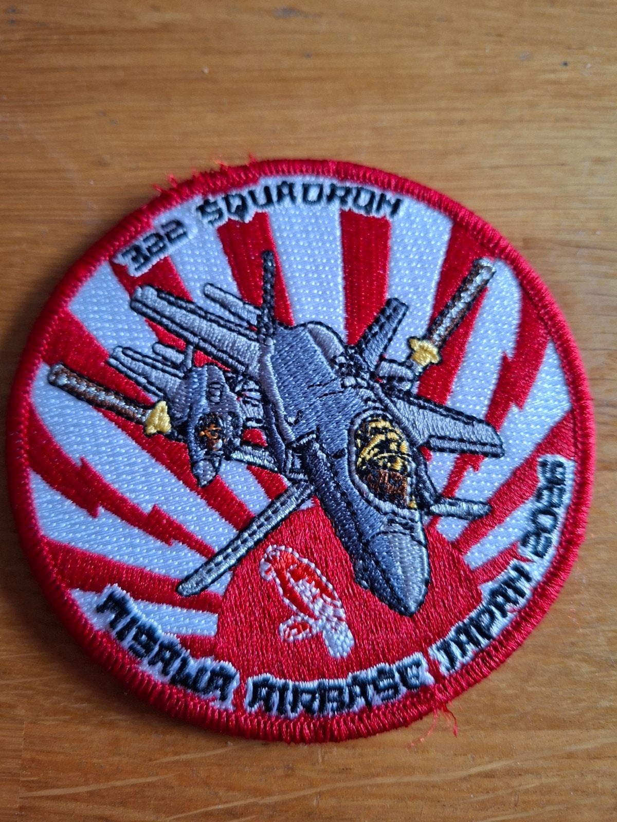 322 squadron Misawa  Airbase 2026, Ophalen of Verzenden, Nieuw, Patch, Badge of Embleem