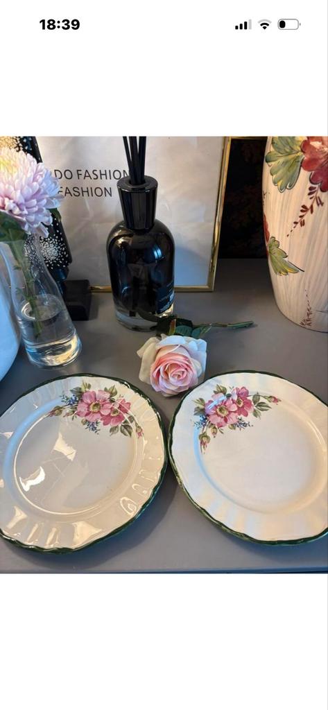 Set van 5 Ontbijtbordjes - Pagnossin Earthenware Treviso, Ophalen of Verzenden