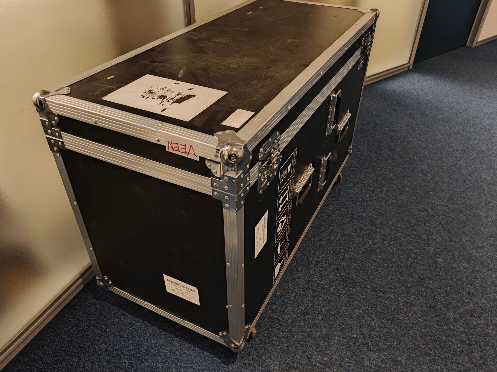 Flightcase zgan incl handcase, Ophalen, Overige instrumenten, Flightcase