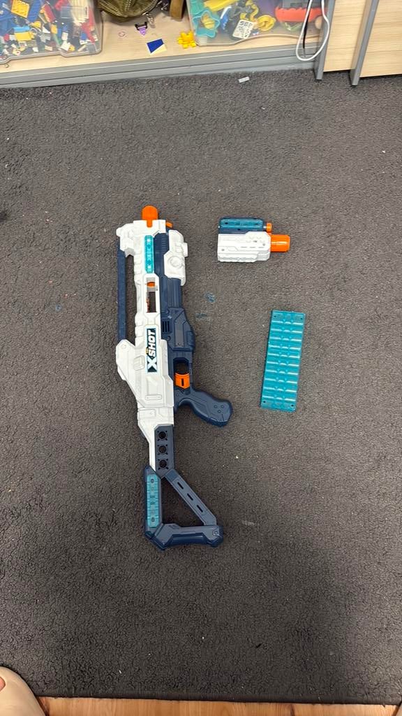 X—shot Geweer, Ophalen, Zo goed als nieuw