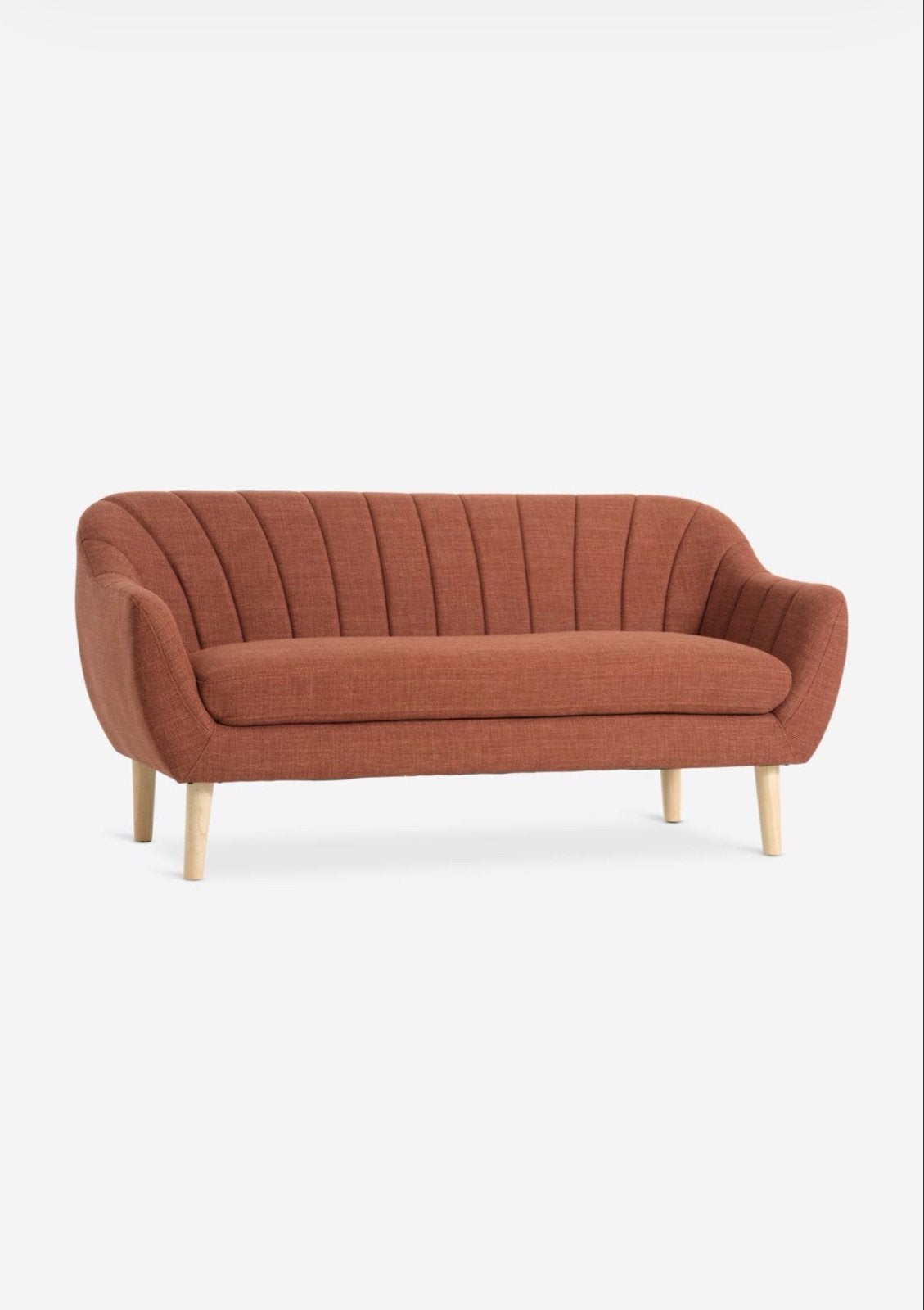 Comfortabele 2-zits bank in goede staat, Ophalen, Gebruikt, 150 tot 200 cm, Tweepersoons