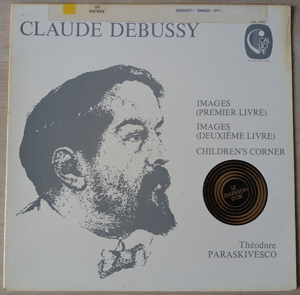LP van Claude Debussy, Théodore Paraskivesco, LP, Gebruikt, Overige typen, Ophalen of Verzenden