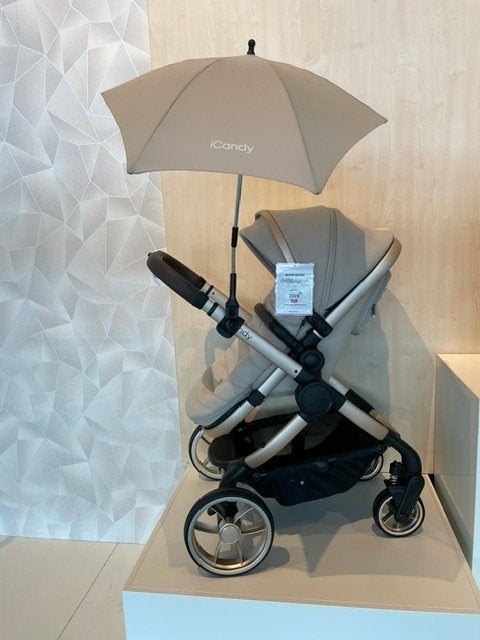 Icandy Peach 7 Kinderwagen 2-in-1 Compleet Bundle Biscotti, Ophalen of Verzenden, Zo goed als nieuw