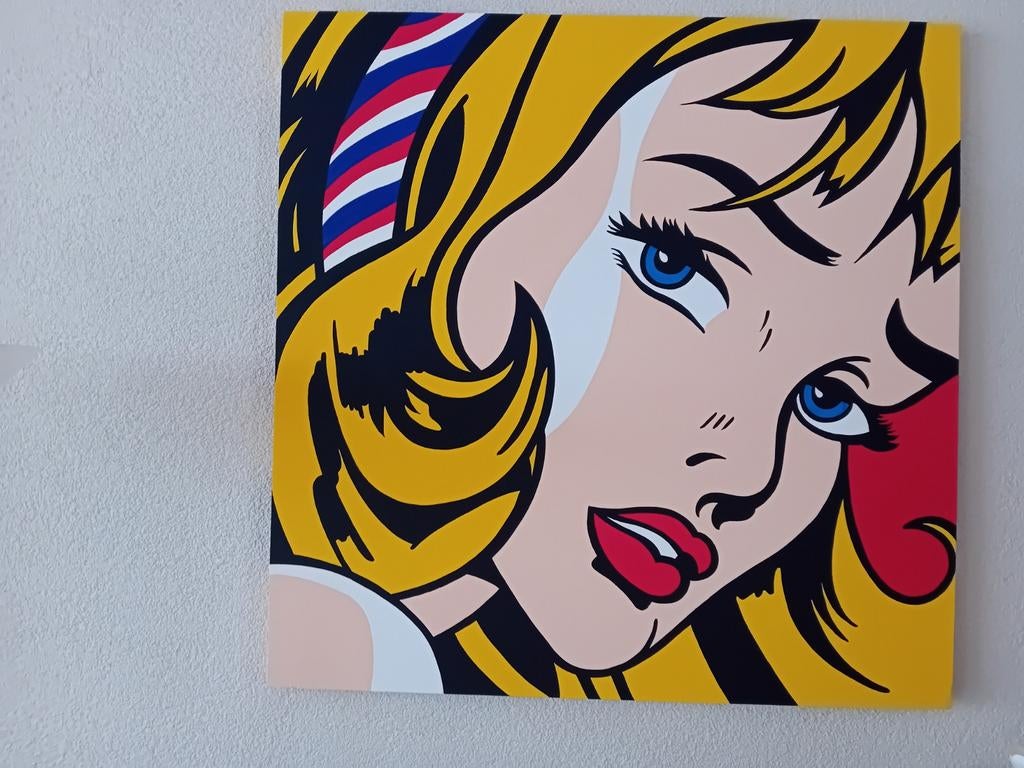 Acryl op doek  80x80, Ophalen