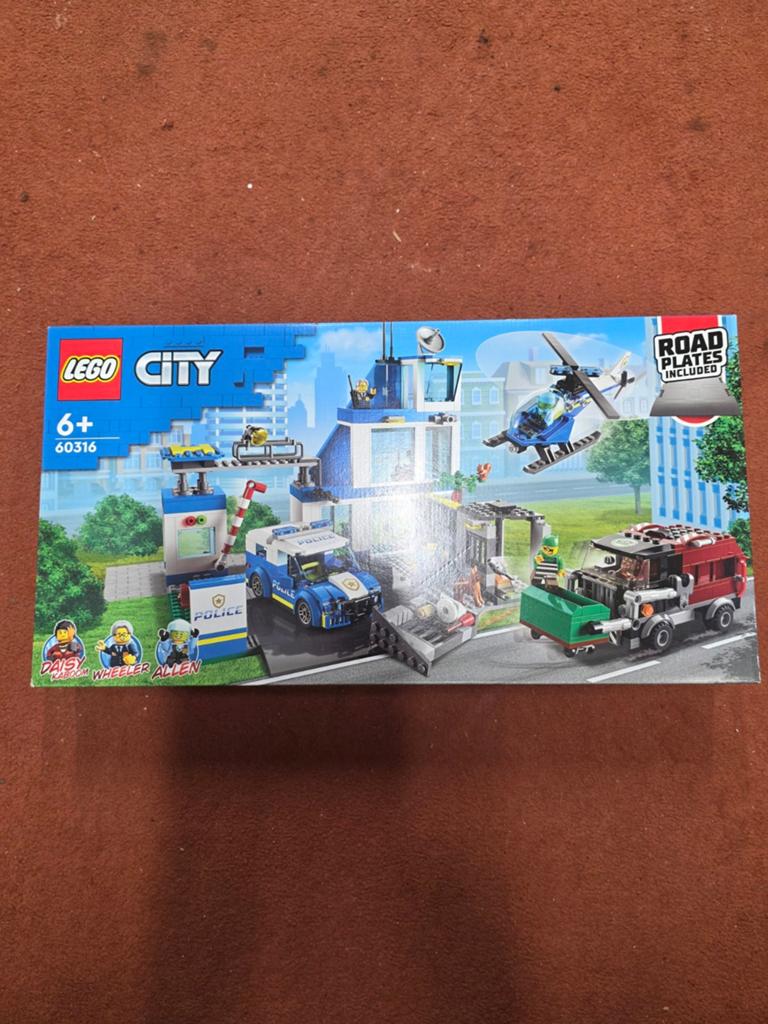 LEGO City Politiebureau 60316 - Nieuw in doos, City, Lego, Nieuw, Ophalen of Verzenden