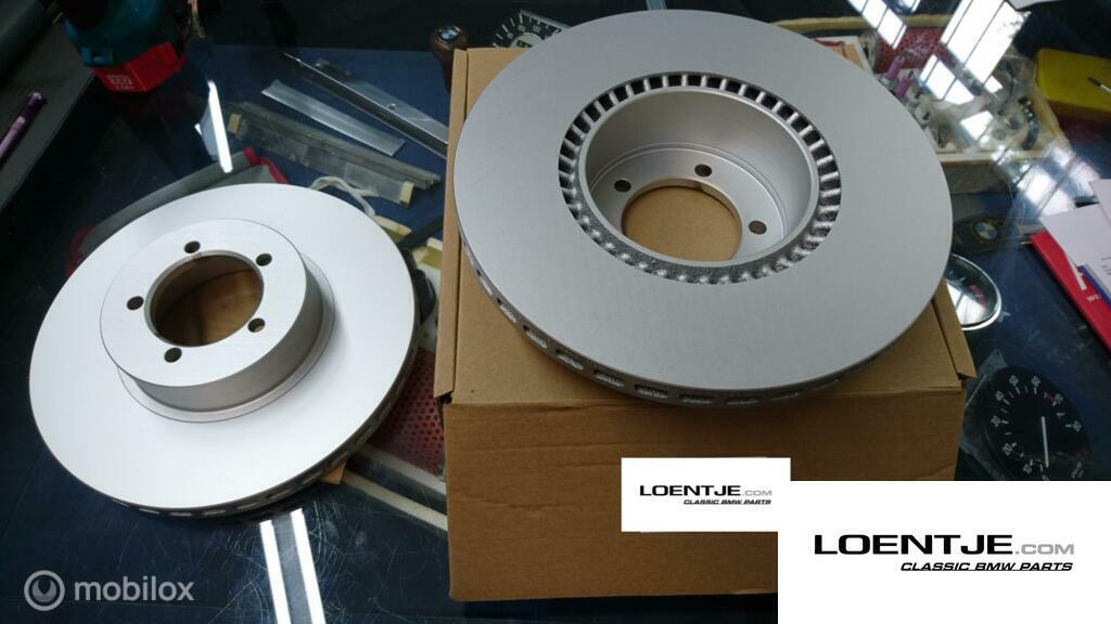 nieuwe set (geventileerde) remschijven BMW e3 e9 e12, Auto-onderdelen, Remmen en Aandrijving, BMW, Gebruikt, Ophalen of Verzenden