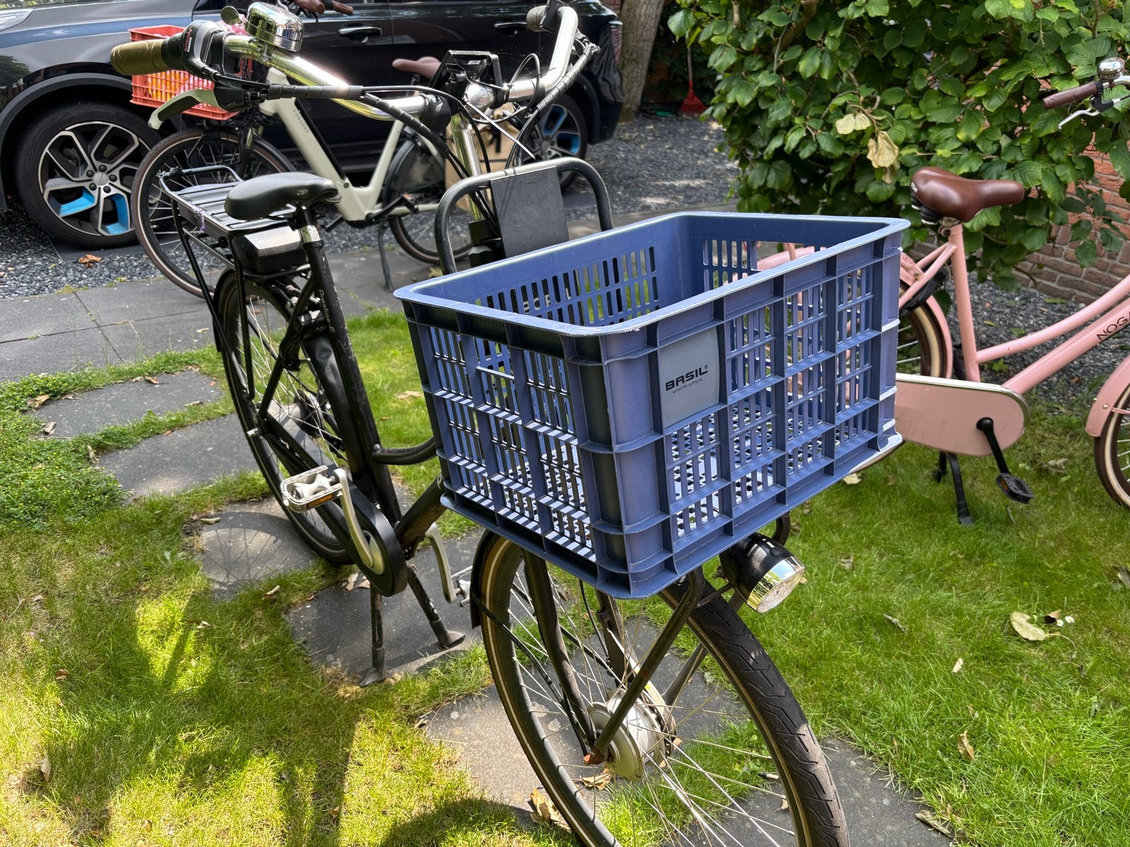 Popal daily dutch  28 inch electrisch, 7 ver. met defect, Gebruikt, 59 cm of meer, 30 tot 50 km per accu, Ophalen