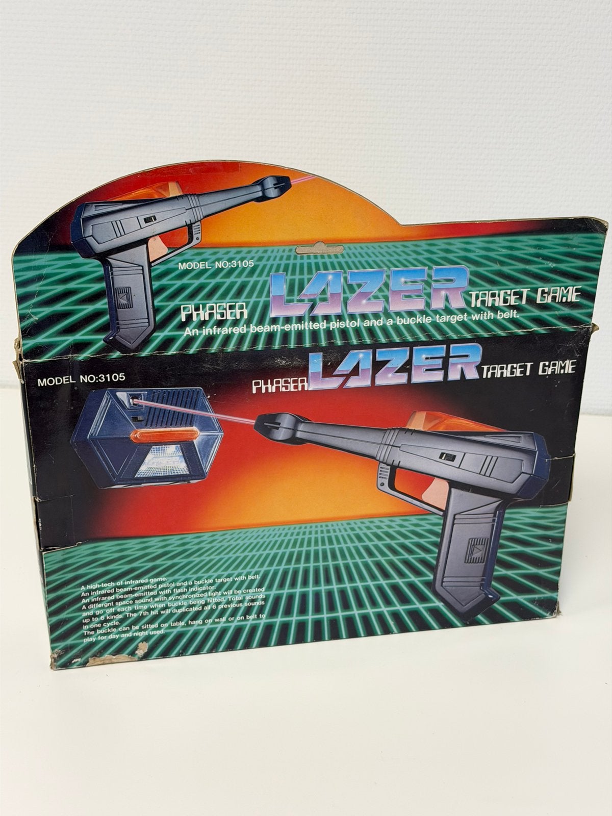 Vintage Phaser Lazer Target Game 3105 uit jaren 1980 nieuw, P, P, P, Nieuw