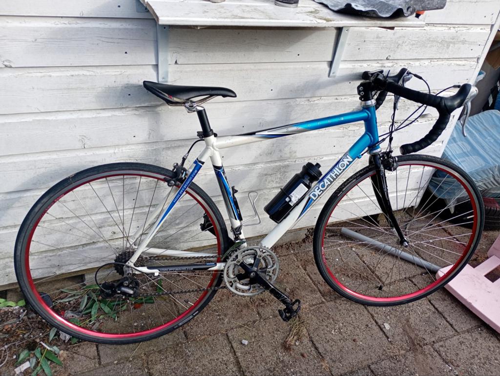 Racefiets Decathlon Zo Goed Als Nieuw, Fietsen en Brommers, Fietsen | Racefietsen, Zo goed als nieuw, Overige merken, 28 inch