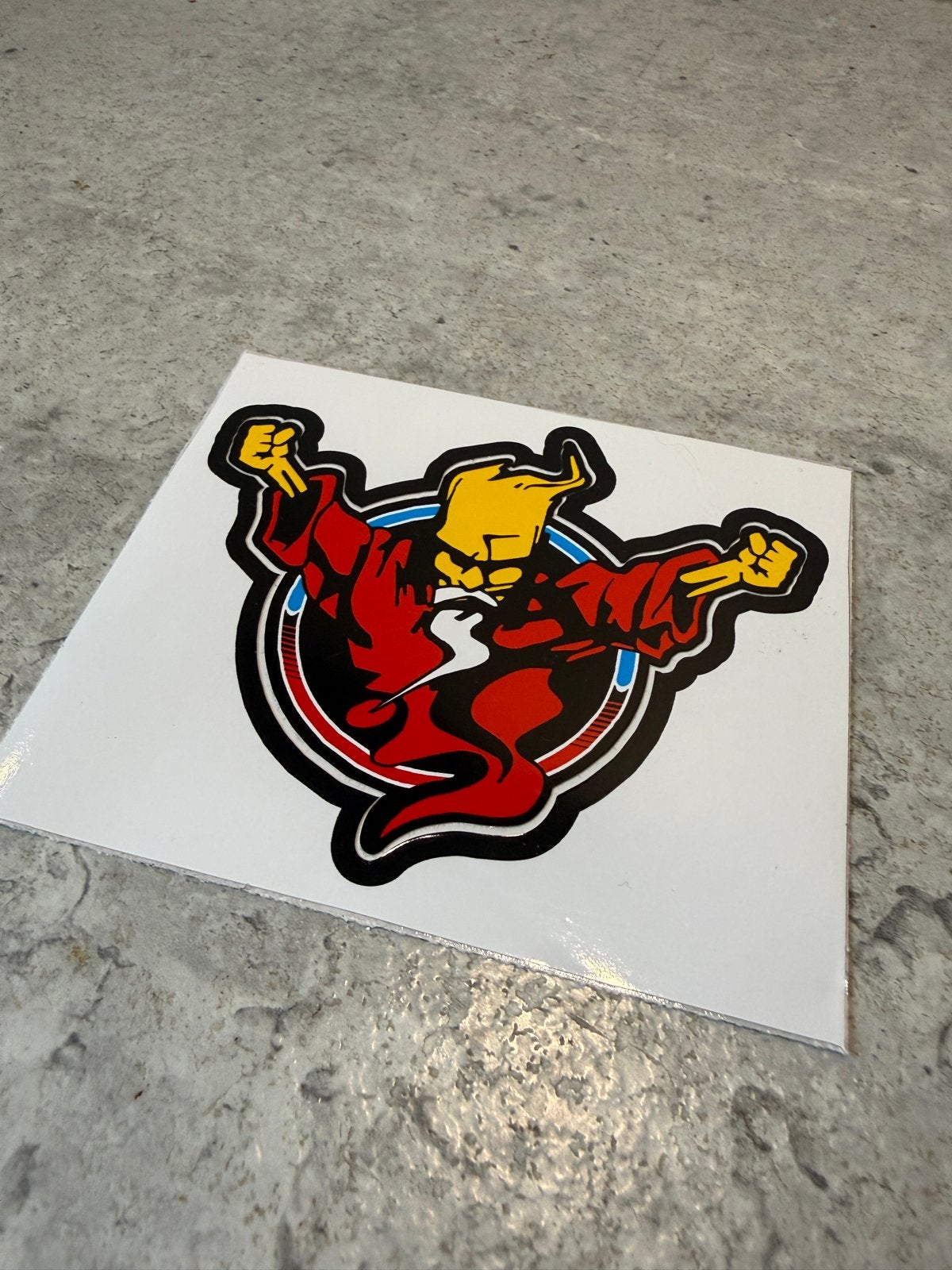 Thunderdome stickers - Hardcore Will Never Die, Ophalen of Verzenden, Zo goed als nieuw, Meerdere stickers