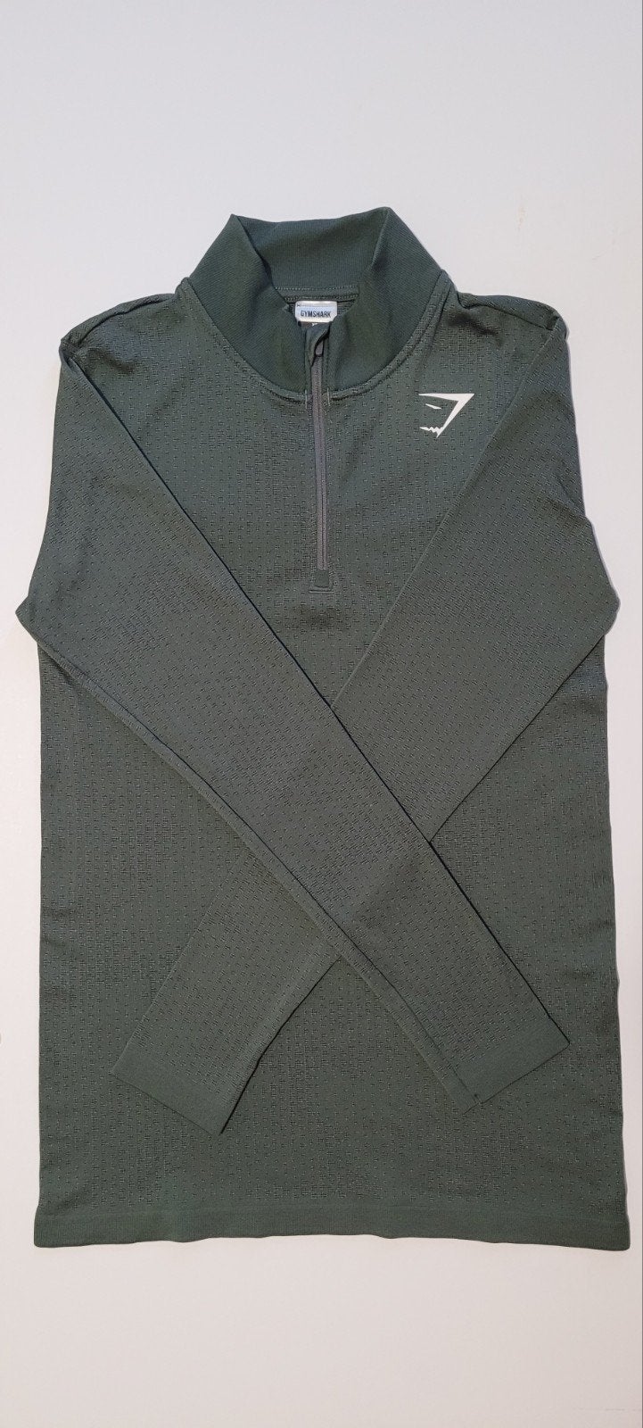 Gymshark sportshirt lange mouw - XS, Fitness, Verzenden, Gymshark, Zo goed als nieuw