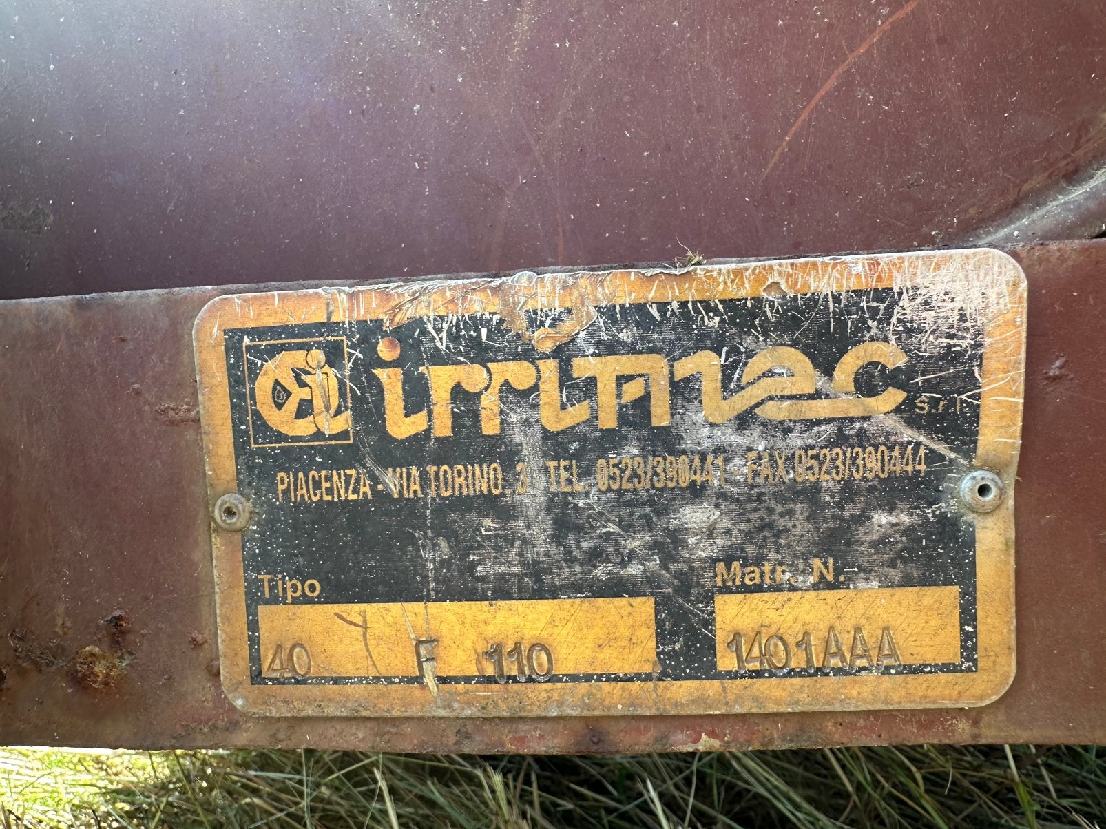 Irrimec beregeningshaspel, Ophalen, Beregening en Drainage