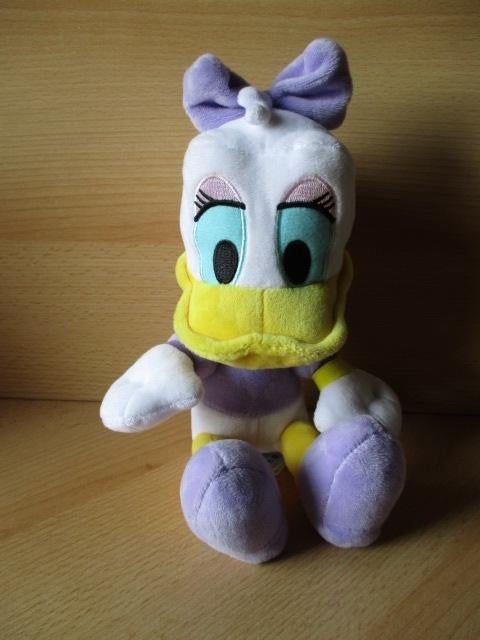 Disney Katrien Duck pluche  27cm, Verzamelen, Disney, Ophalen of Verzenden, Overige figuren, Zo goed als nieuw, Beeldje of Figuurtje