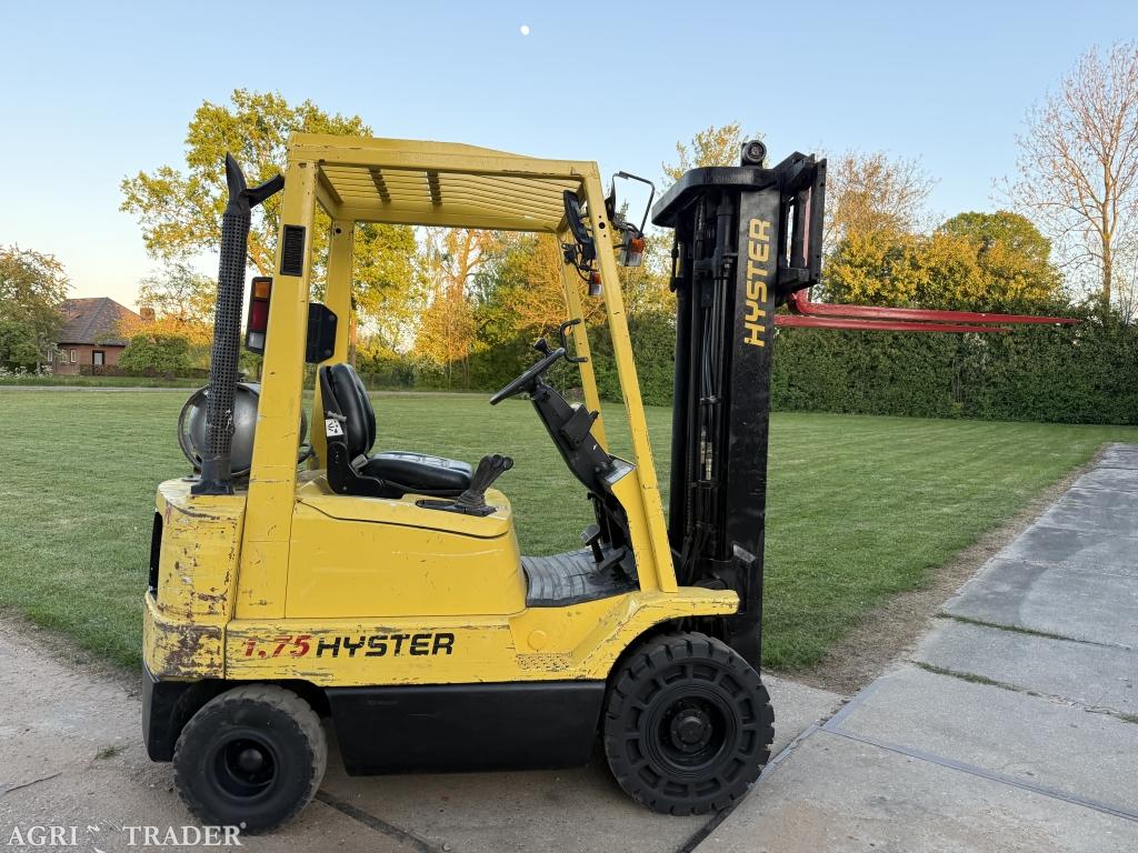 Hyster 1750KG lpg heftruck triplex 4.9M freelift Sideshift, Info@vanbeurdenheftrucks.nl, Linde, Heftruck, Ophalen of Verzenden