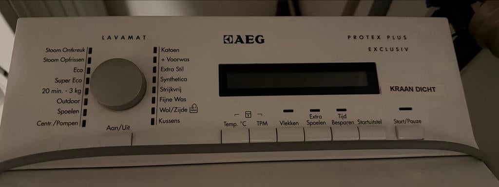 AEG Lavamat Protex Plus Exclusiv Bovenlader 6kg 1400 toeren, Ophalen, 1200 tot 1600 toeren, Gebruikt, 4 tot 6 kg